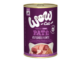 WOW CAT WET SENIOR Poultry   Duck 400g x 6