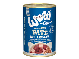 WOW CHAT WET SENIOR Gibier   Lapin 400g x 6