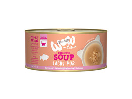 WOW CHAT WET Soupe au saumon 70g x 12