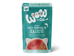 WOW CAT WET Tuna in Sauce 85g x 8