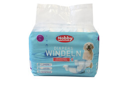 Diapers f. female dogs