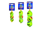 Tennis ball with squeeker
