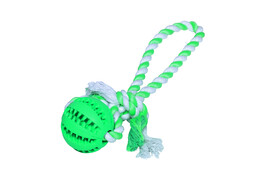Rubber ball with rope  DENTAL LINE 