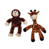 Singe en peluche avec corde a l interieur