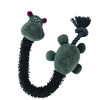 Plush hippo with rope inside