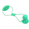 Rubber rugby with rope  DENTAL LINE 