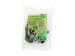 Dried beef trachea with meat