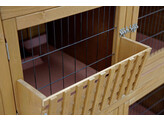 Rodent Pen South Tyrol 125 x 87 x 142 cm  with hayrack