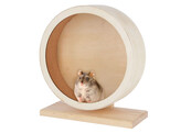 Hamsterloopwiel van hout/kurk O 29 cm