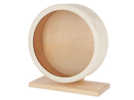 Hamster Wheel wood/kork O 30 cm  brown carton   sticker