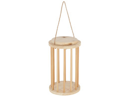 Ratelier a foin 3en1 rongeur bois  25cm  O15cm