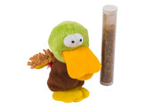 Poezenspeelgoed eend met Cat Nip in de tube  9cm