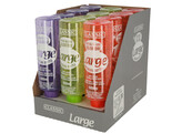 Drinkfles bont 600 ml rood  blauw  geel