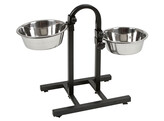 Feed Bar incl. bowls 2x2800ml height-adjustable on both sides