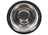 Rvs voerbak ANTI-DRIBBLE