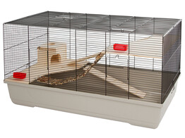 Kooi voor kleine dieren Gabbia Hamster 102  beige 100x53x55cm