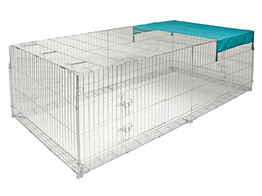 Outdoor Enclosure with escape lock  230 x 115 x 70 cm