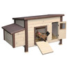 Poulailler Thermo NoFrost marron/nature  146X74X82cm