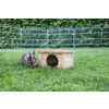 Maison d angle pour rongeur Nature  25X25X17cm