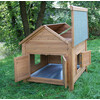 Small Animal Hutch for rabbits or hens  105 x 100 x 108 cm