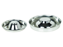 Puppy saucer stainless steel