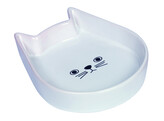 Ceramic cat dish  Kitty Face 