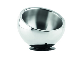 Stainless steel bowl  GOLYO  double walled  with suction cup