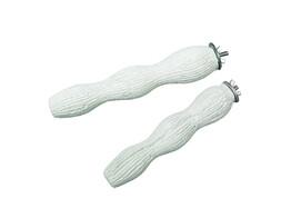 Perchoir mineral  17 5 cm  env. 195 g blanc