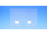 Fence AF  60 x 40 cm zinc plated