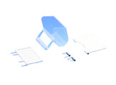 Plastic bowl for the fence
