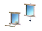 Mirror with bell  10 x 10 cm