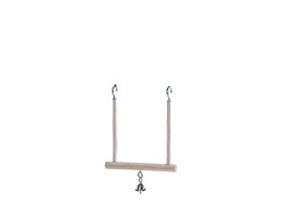 Trapeze swing with bell  12 5 x 13 5