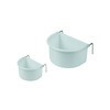 Coop cup with metal hooks