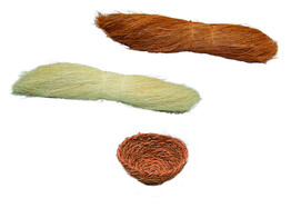 Cocos fibre  approx. 250 g white