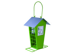 Mangeoire maisonnette  GURLI   15 x 11 x 22 cm vert
