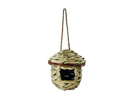 Bulrush bird nest  13 x  O 12 5 cm