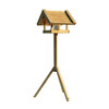 birdhouse  RALLY   60 x 60 x 136 cm brown