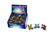 Jouet animaux avec peluche et herbe a chat