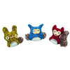 Jouet animaux avec peluche et herbe a chat