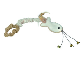 Plush fish with hand strap