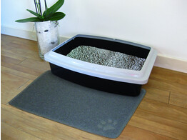 Tapis pour bac a litiere