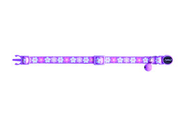 Cat Collar  Flower Lilac 