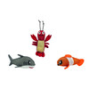 Mesh sea animals with catnip