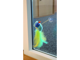 Jouet pour chat  Birdy  avec herbe a chat