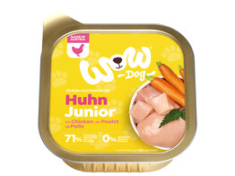 WOW DOG WET JUNIOR Chicken 150g x 11