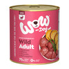 WOW DOG WET  ADULT Venison 800g x 6