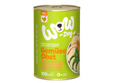 WOW DOG WET PUR 100  Legumes et fruits vegan 400g x 6