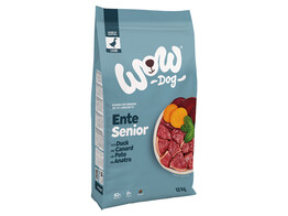 WOW DOG DRY FOOD SENIOR Duck 12kg x 1