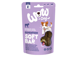 WOW DOG SNACK SOFT Bar Lamb 150g x 6