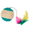 Balle Sisal pour chat coloris assortis  O6cm